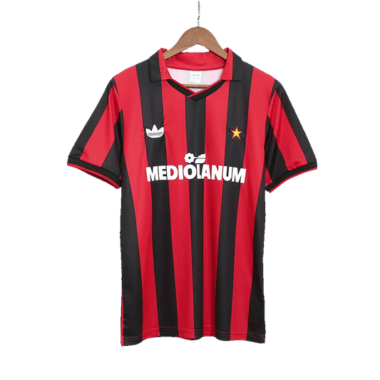 Retro 1990/91 AC Milan Home Soccer Jersey - Goal Digger Jerseys | Authentic Soccer Jerseys High Quality