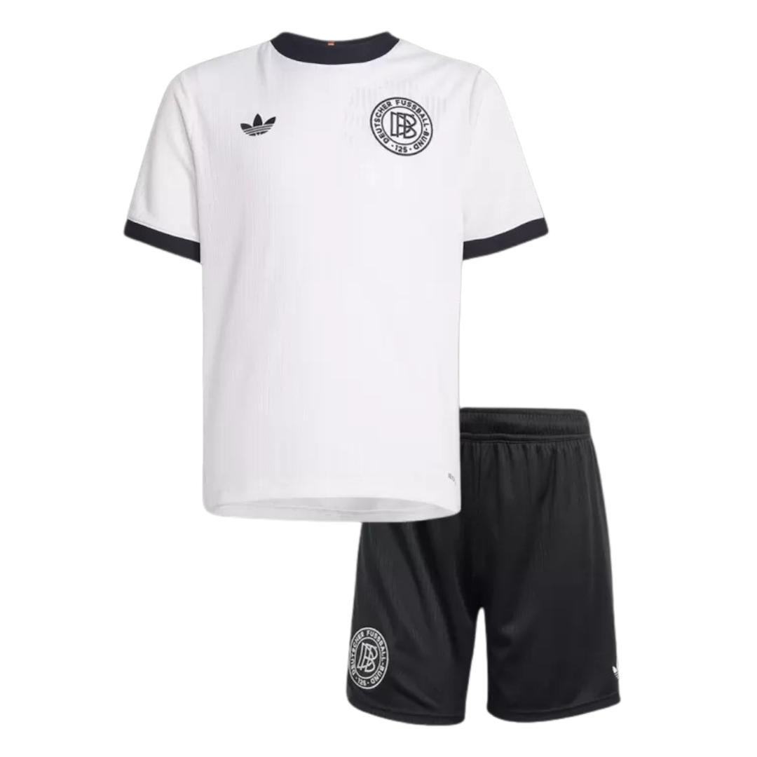 Kid's Germany Soccer Jersey Kit(Jersey+Shorts) 2025 - 125th Anniversary
