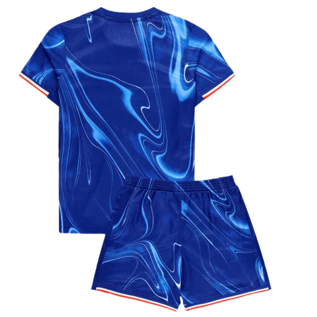 Kid's Chelsea Home Soccer Jersey Kit(Jersey+Shorts) 2024/25