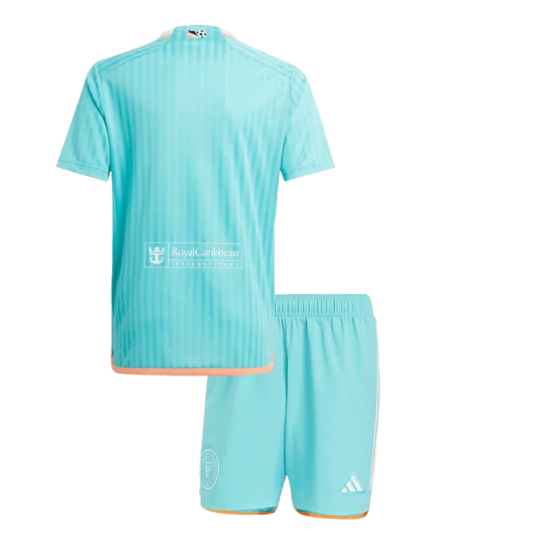 Kid's Inter Miami CF Third Away Soccer Jersey Kit(Jersey+Shorts 2024