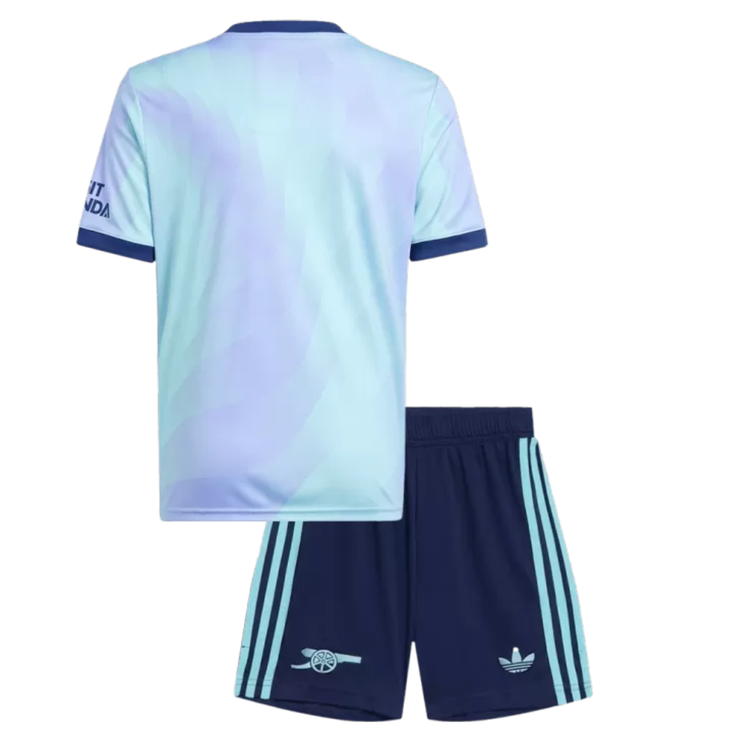 Kid's Arsenal Third Away Soccer Jersey Kit(Jersey+Shorts) 2024/25