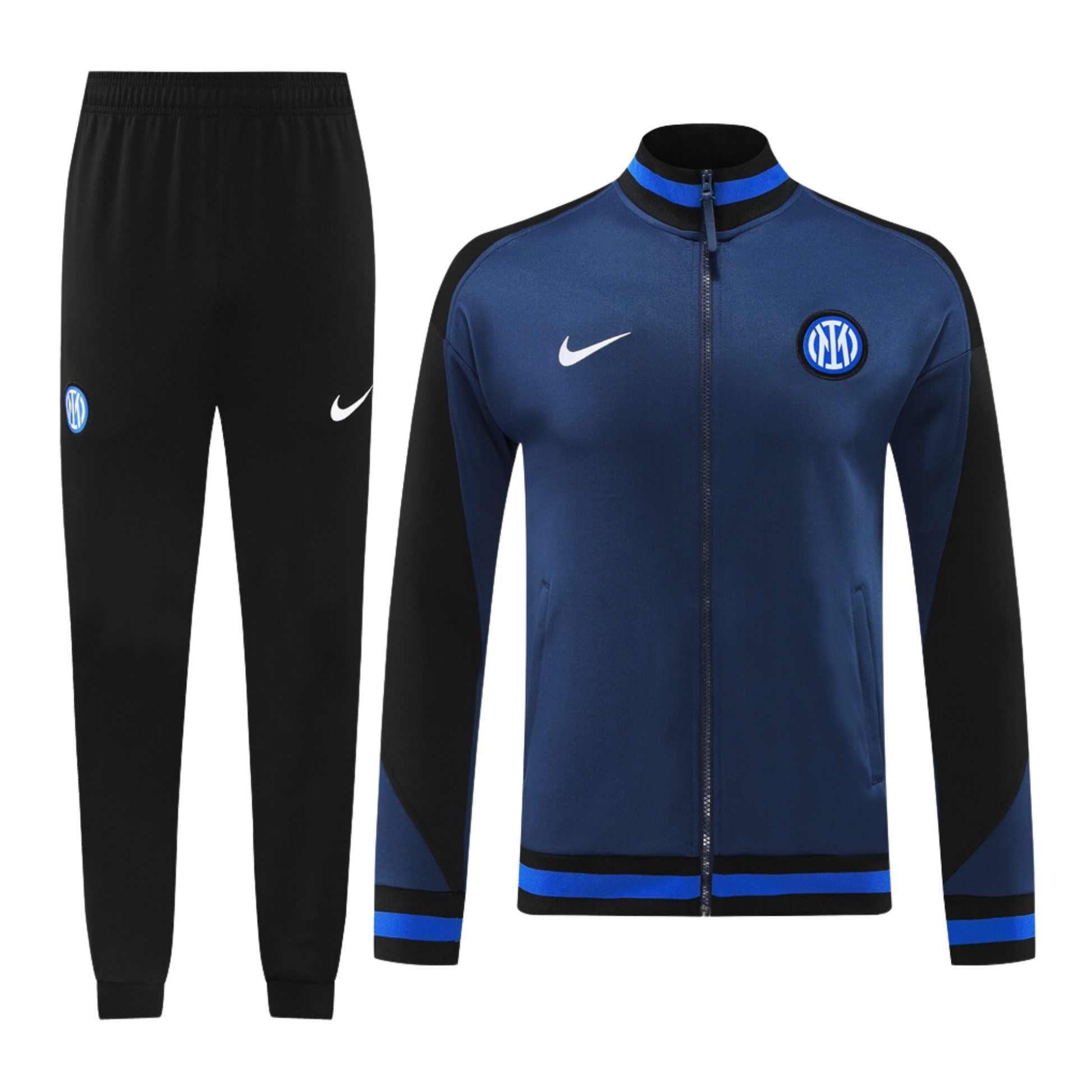 Inter Milan Strike Anthem Tracksuit 24/25 - Goal Digger Jerseys | High Quality Football Kits | Soccer Jerseys