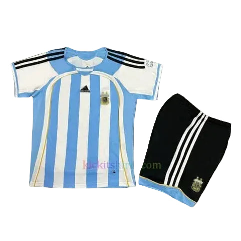 Kids Retro Argentina Home 2006 Messi #19