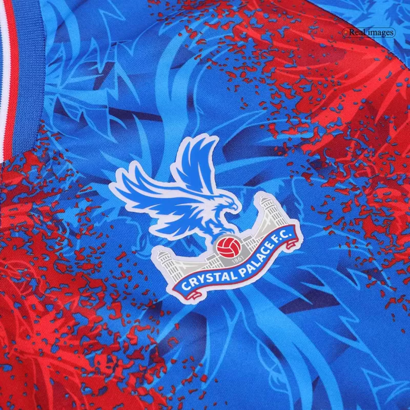 Crystal Palace Home Soccer Jersey 2024/25 - Goal Digger Jerseys | High Quality Football Kits | Free Shipping