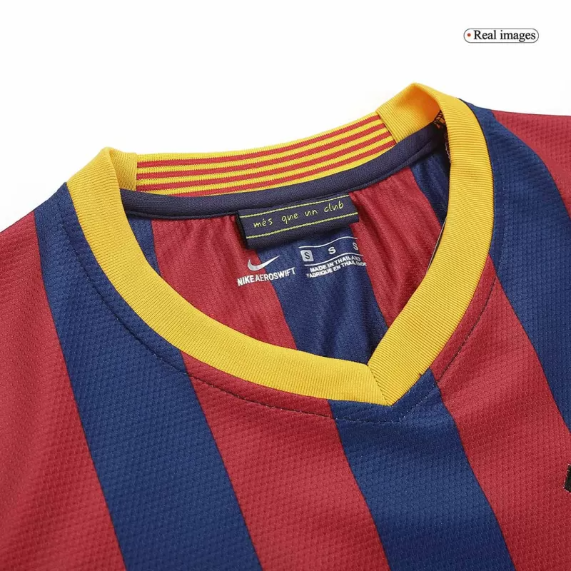Retro 2013/14 Barcelona Home Soccer Jersey - Goal Digger Jerseys | High Quality Football Kits | Free Shipping