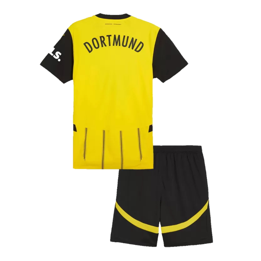 Kids Borussia Dortmund Home Soccer Jersey 2024/25