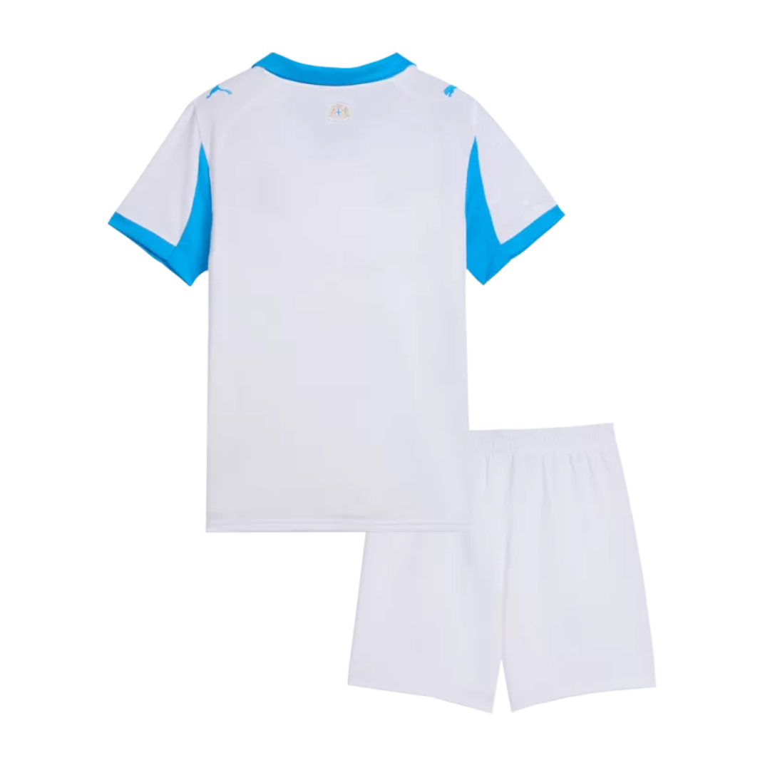 Kids Marseille Home Soccer Jersey 2025/26