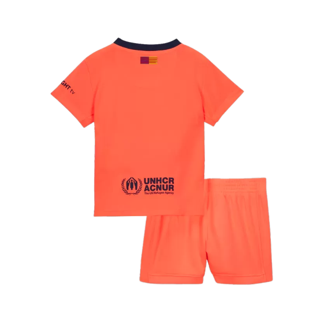 Kids Barcelona Third Away Soccer Jersey 2025/26