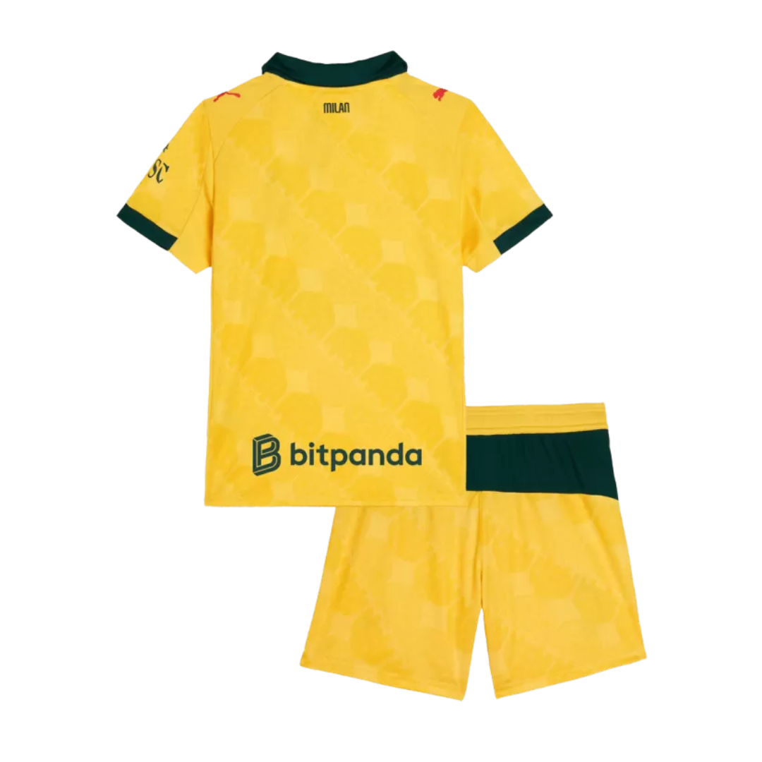 Kids AC Milan Third Away Soccer Jersey 2025/26