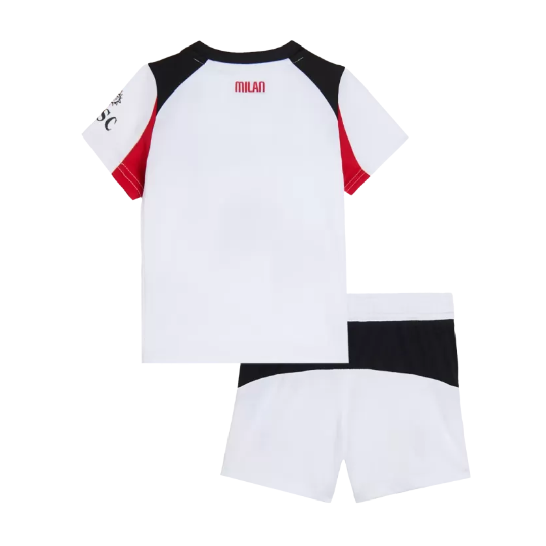 Kids AC Milan Away Soccer Jersey 2025/26