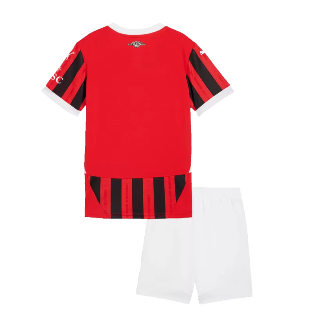 Kids AC Milan Home Soccer Jersey 2024/25