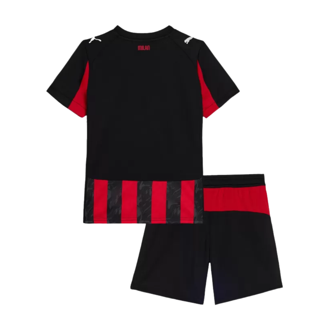 Kids AC Milan Home Soccer Jersey 2025/26