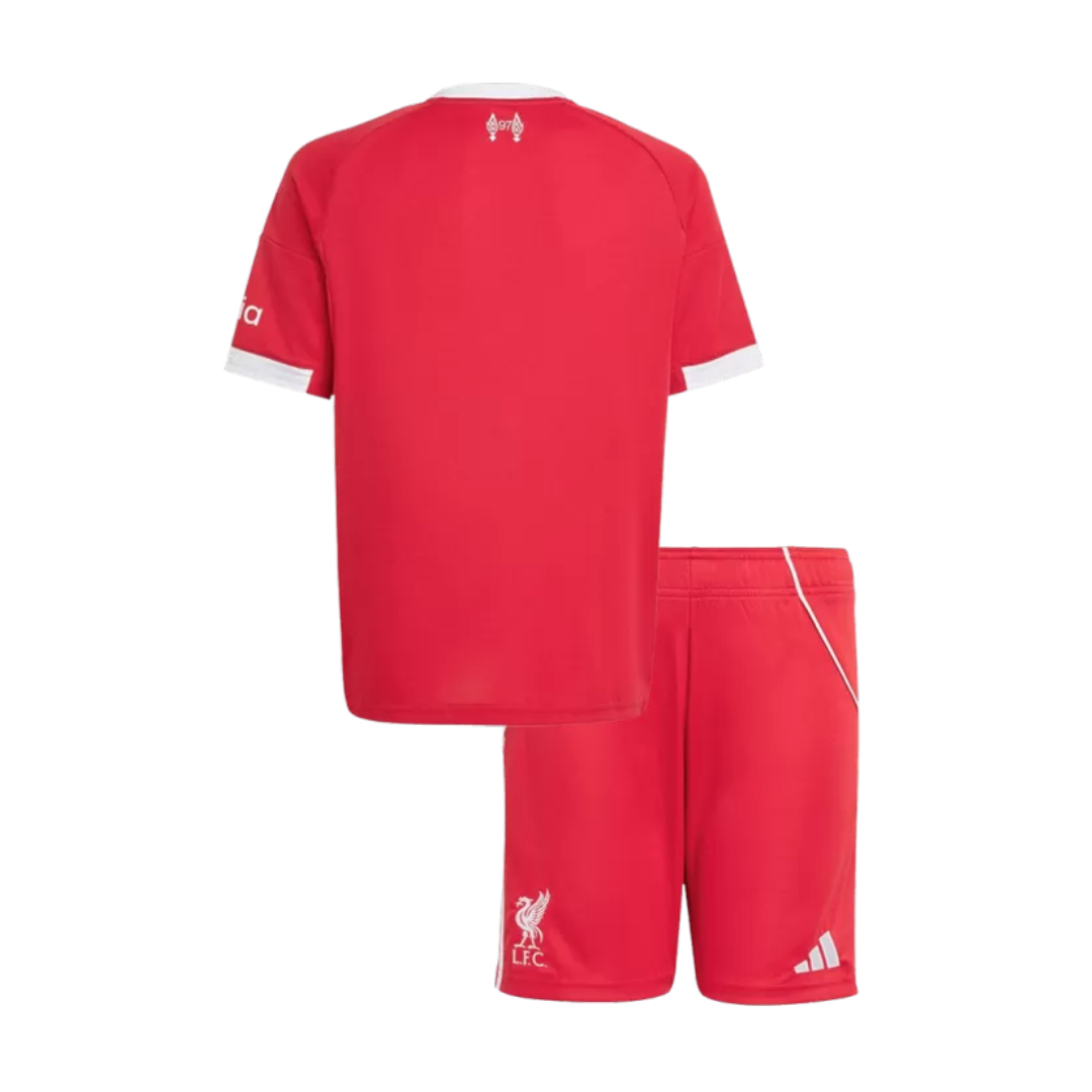 Kids Liverpool Home Soccer Jersey 2025/26
