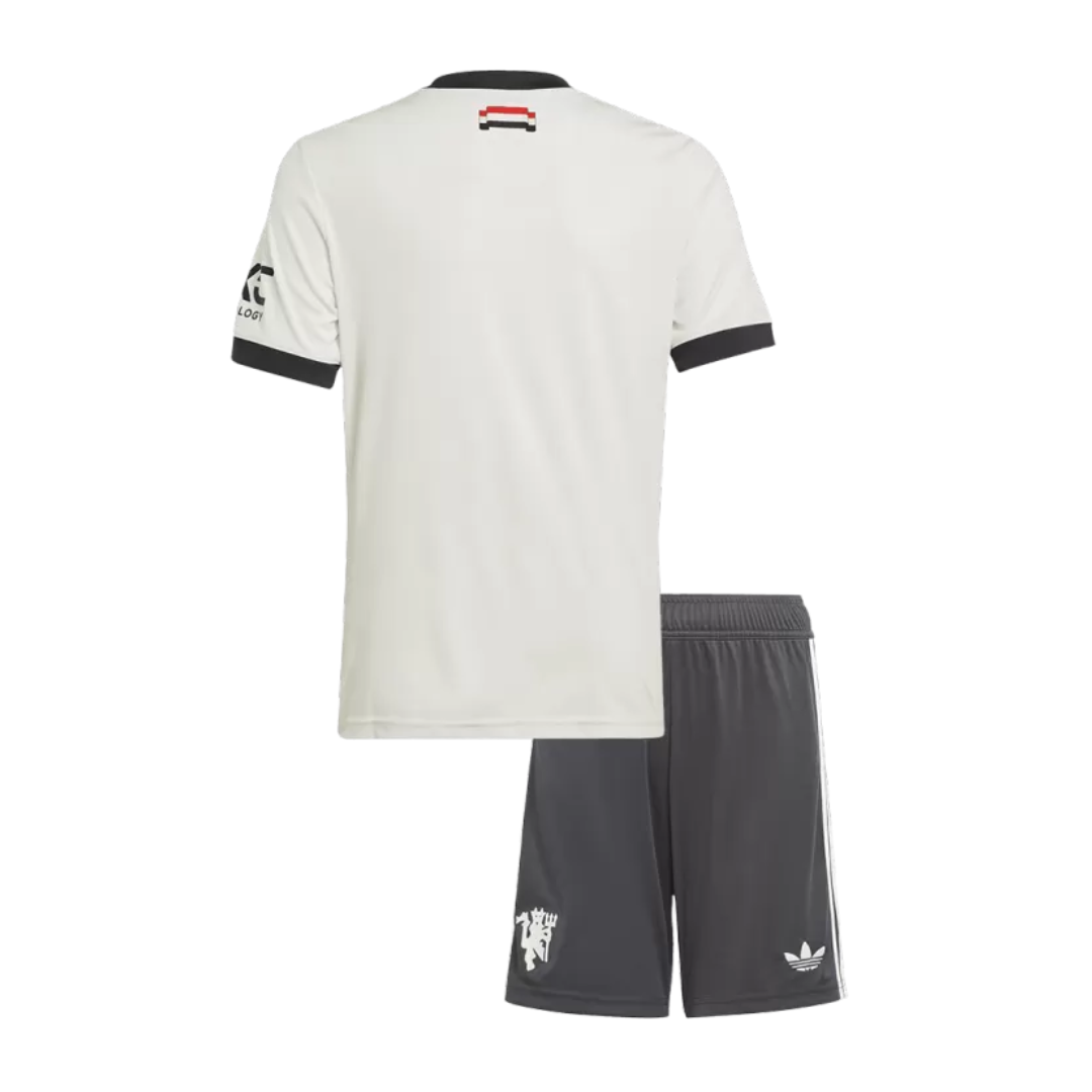 Kids Manchester United Third Away Soccer Jersey 2024/25