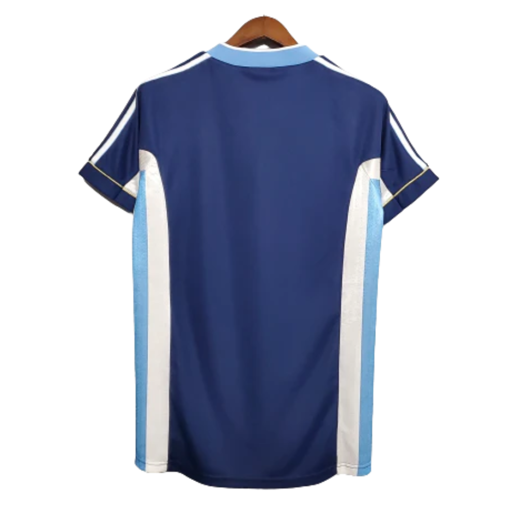 Retro 1998 Argentina World Cup Away Soccer Jersey (Size XL) - Ready To Ship - Goal Digger Jerseys | High Quality Football Kits | Soccer Jerseys
