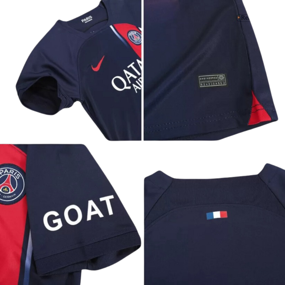 Kids PSG Home Soccer Jersey Kit 2023/24 - Goal Digger Jerseys | High Quality Football Kits | Soccer Jerseys