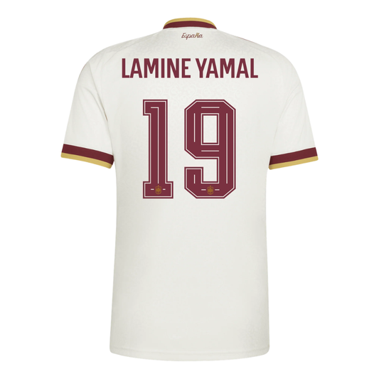 Kids Spain FIFA World Cup Away LAMINE YAMAL #19 Jersey Kit 2026