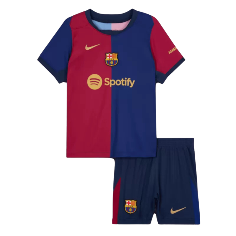 Kids LAMINE YAMAL #19 Barcelona Home Soccer Jersey 2024/25 - Goal Digger Jerseys | High Quality Football Kits | Soccer Jerseys