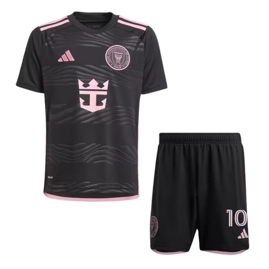 Kids MESSI #10 Inter Miami CF Away Soccer Jersey Kit 2024 - Goal Digger Jerseys | High Quality Football Kits | Soccer Jerseys