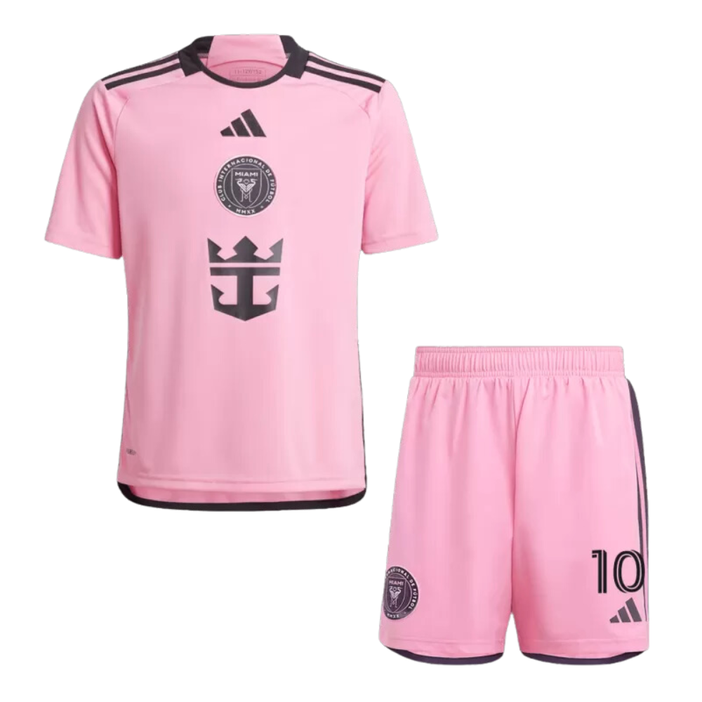 Kids MESSI #10 Inter Miami CF Home Soccer Jersey Kit 2024 - Goal Digger Jerseys | High Quality Football Kits | Soccer Jerseys