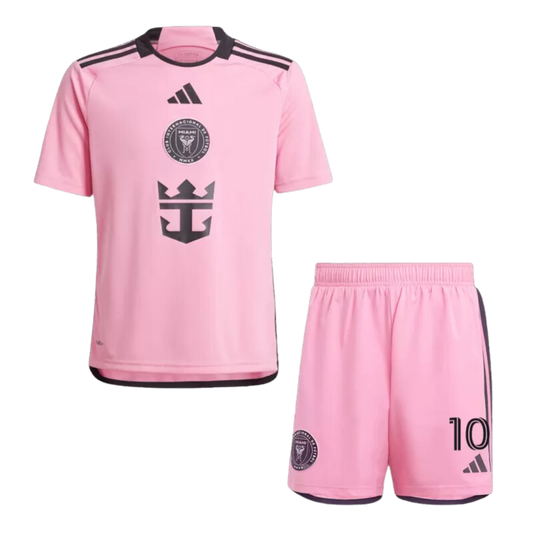 Kids MESSI #10 Inter Miami CF Home Soccer Jersey Kit 2024 - Goal Digger Jerseys | High Quality Football Kits | Soccer Jerseys