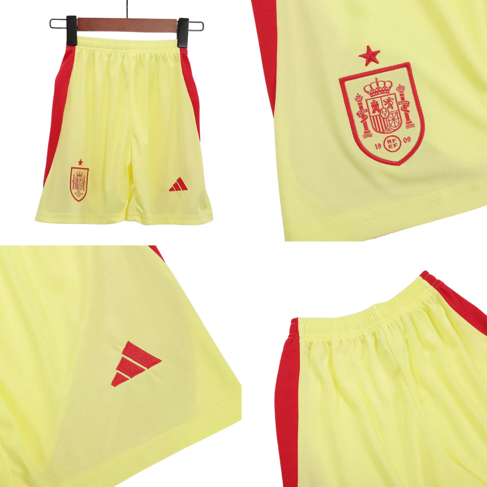 Kids LAMINE YAMAL #19 Spain Away Soccer Jersey Kit 2024 - Goal Digger Jerseys | High Quality Football Kits | Soccer Jerseys