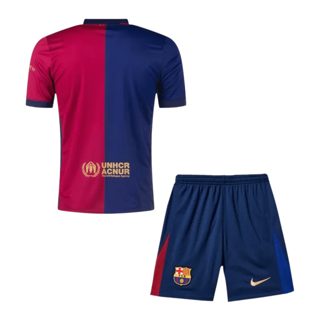 Barcelona Home Soccer Jersey Kit 2024/25