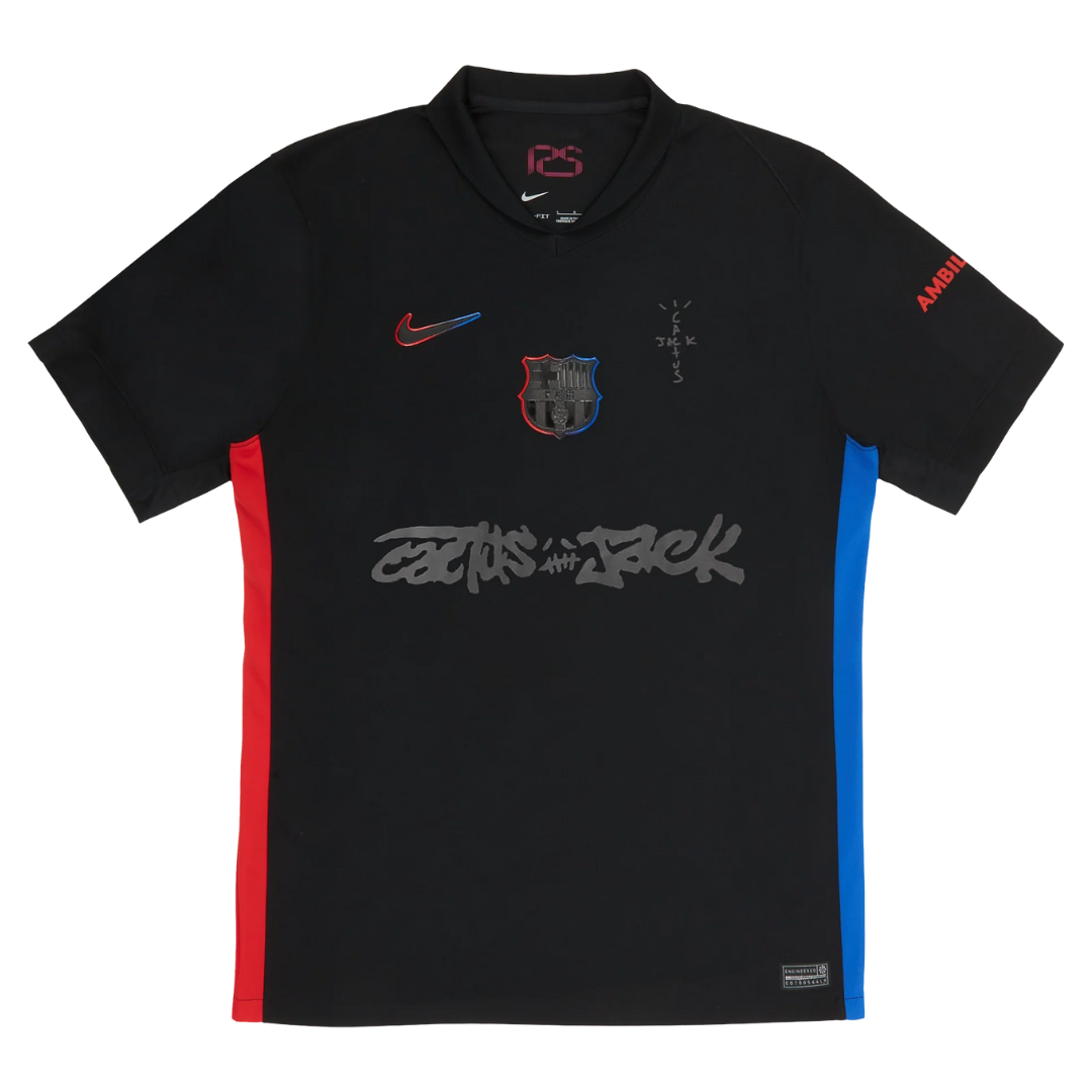 Cactus Jack x Barcelona 2024/25 Away Soccer Jersey - Goal Digger Jerseys | High Quality Football Kits | Free Shipping