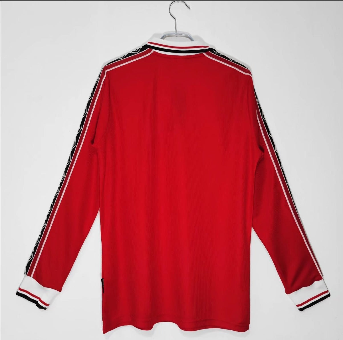 Retro 1998/99 Manchester United Home Long Sleeve Soccer Jersey