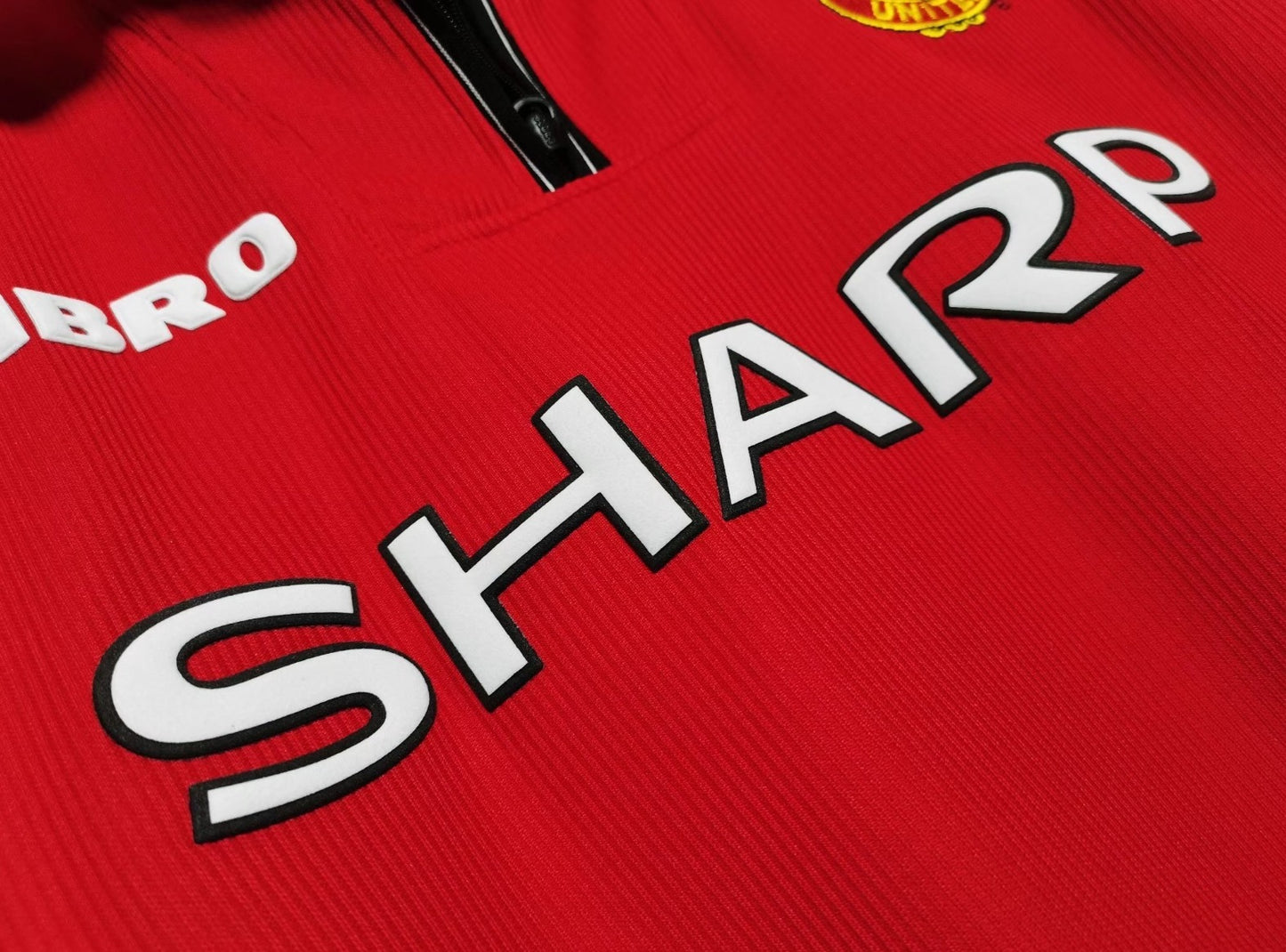 Retro 1998/99 Manchester United Home Long Sleeve Soccer Jersey