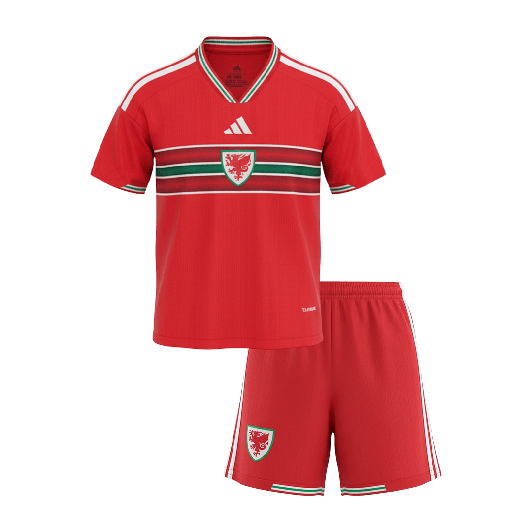 Kids Wales FIFA World Cup Home Jersey 2026 - Goal Digger Jerseys | High Quality Football Kits | Free Shipping
