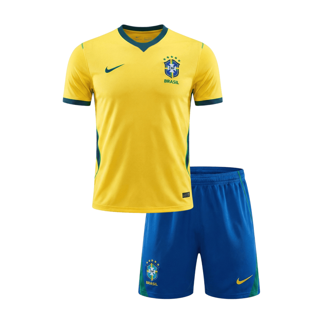 Kids Brazil FIFA World Cup Home Jersey 2026 - Goal Digger Jerseys | High Quality Football Kits | Free Shipping