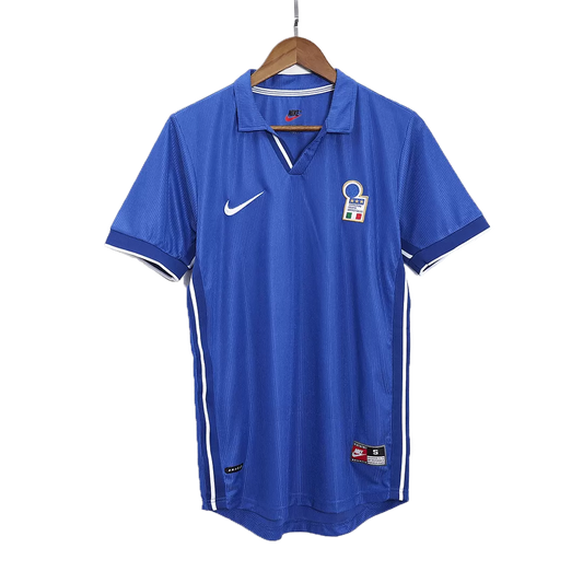 Retro 1998 Italy Home Soccer Jersey - Goal Digger Jerseys | Authentic Soccer Jerseys High Quality