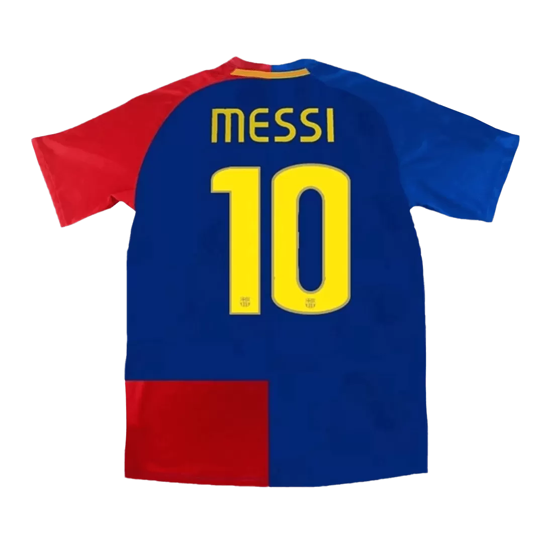 Retro MESSI #10 2008/09 Barcelona Home Soccer Jersey - UCL Final - Goal Digger Jerseys | Authentic Soccer Jerseys High Quality