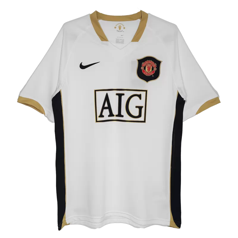 Retro 2006/07 Manchester United Away Soccer Jersey - Goal Digger Jerseys | Authentic Soccer Jerseys High Quality