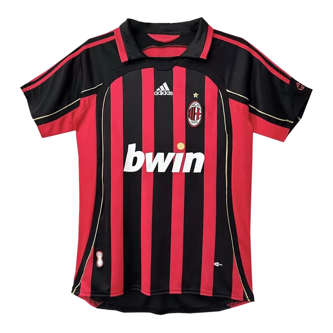 Retro KAKA' #22 2006/07 AC Milan Home Soccer Jersey - Goal Digger Jerseys | Authentic Soccer Jerseys High Quality