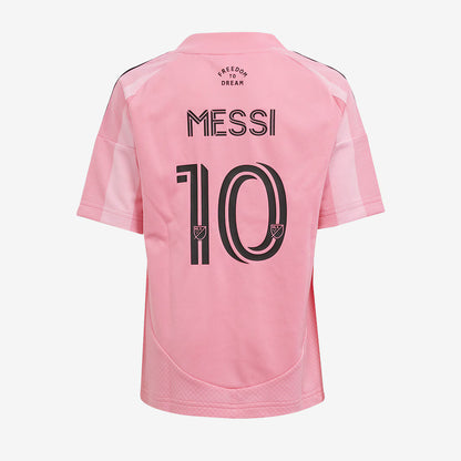 طقم قميص ميسي رقم 10 الأساسي لكرة القدم الأرجنتينية للأطفال 2024