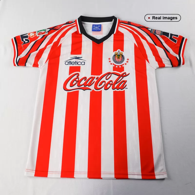 Retro 1998/99 Chivas Home Soccer Jersey - Goal Digger Jerseys | Authentic Soccer Jerseys High Quality