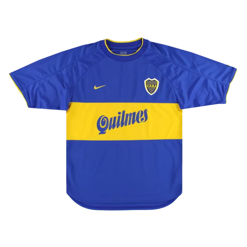 Retro 2000/01 Boca Juniors Home Soccer Jersey - Goal Digger Jerseys | Authentic Soccer Jerseys High Quality