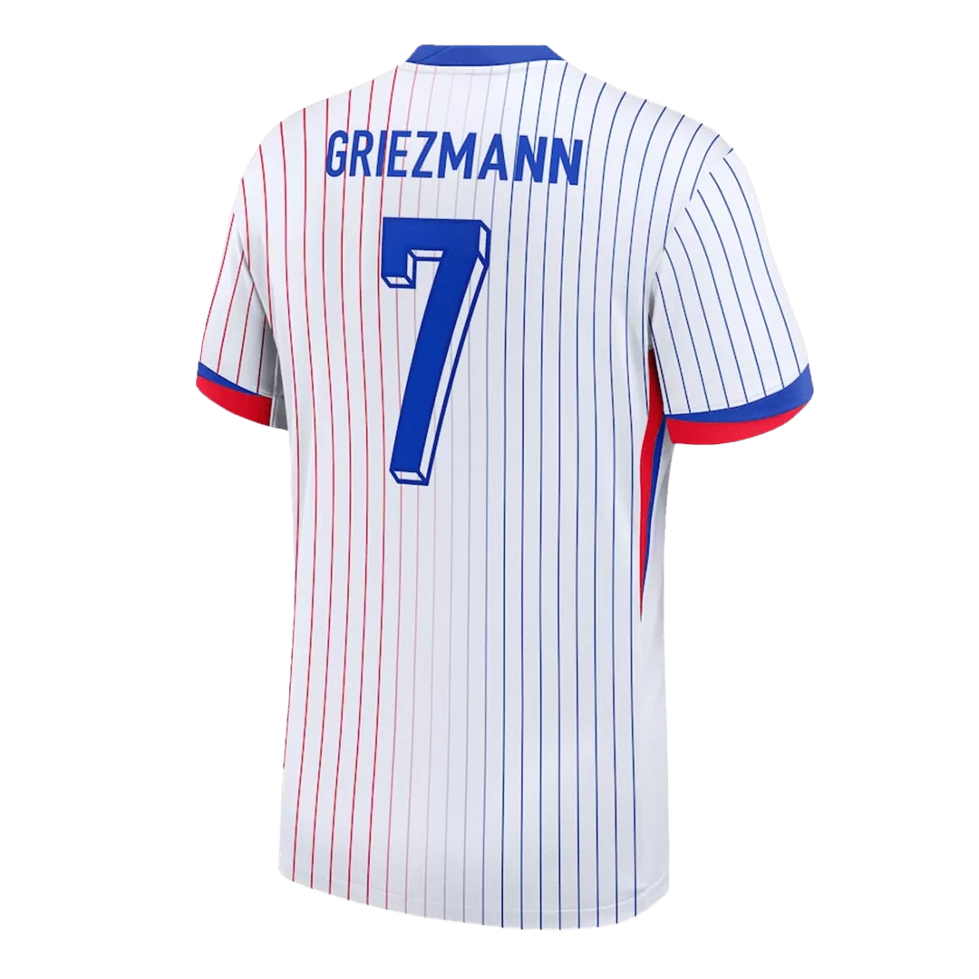 GRIEZMANN #7 France Away Soccer Jersey Euro 2024 - Goal Digger Jerseys | Authentic Soccer Jerseys High Quality