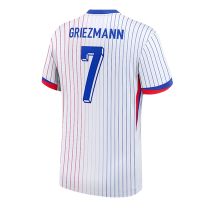 GRIEZMANN #7 France Away Soccer Jersey Euro 2024 - Goal Digger Jerseys | Authentic Soccer Jerseys High Quality