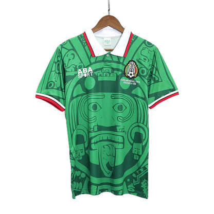 Retro 1998 Mexico Home Soccer Jersey - Goal Digger Jerseys | Authentic Soccer Jerseys High Quality