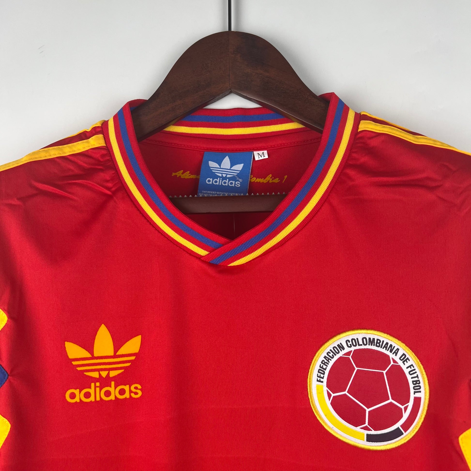 Retro Colombia 1990 Away - Goal Digger Jerseys | Authentic Soccer Jerseys High Quality