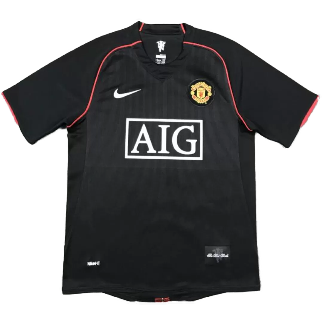 Retro RONALDO #7 2007/08 Manchester United Away Soccer Jersey - Goal Digger Jerseys | Authentic Soccer Jerseys High Quality