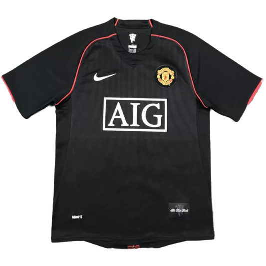 Retro RONALDO #7 2007/08 Manchester United Away Soccer Jersey - Goal Digger Jerseys | Authentic Soccer Jerseys High Quality