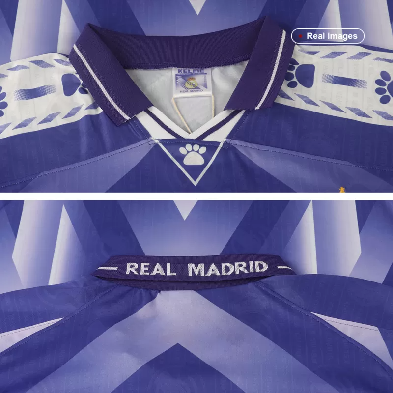 Retro 1996/97 Real Madrid Away Soccer Jersey - Goal Digger Jerseys | Authentic Soccer Jerseys High Quality