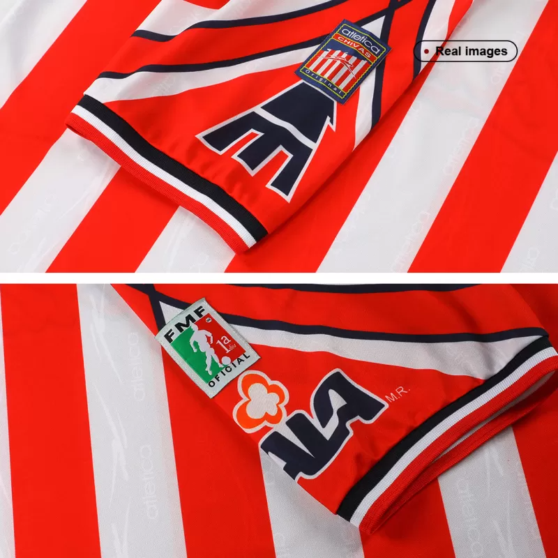 Retro 1998/99 Chivas Home Soccer Jersey - Goal Digger Jerseys | Authentic Soccer Jerseys High Quality