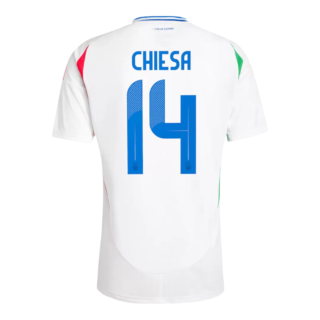 CHIESA #14 Italy Away Soccer Jersey Euro 2024 - Goal Digger Jerseys | Authentic Soccer Jerseys High Quality