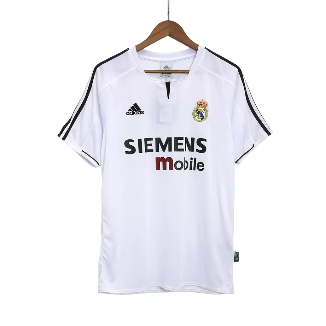 Retro 2003/04 Real Madrid Home Soccer Jersey - Goal Digger Jerseys | Authentic Soccer Jerseys High Quality