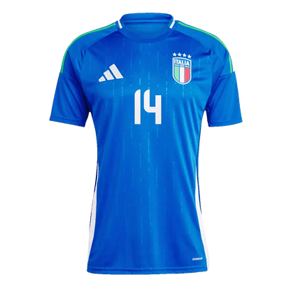 CHIESA #14 Italy Home Soccer Jersey Euro 2024 - Goal Digger Jerseys | Authentic Soccer Jerseys High Quality